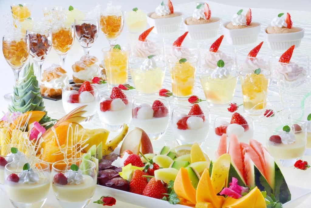 아사야 호텔 닛코 시 외부 사진 A selection of fruit drinks