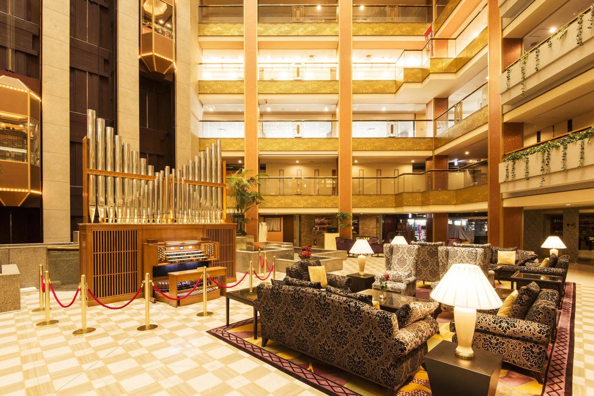 아사야 호텔 닛코 시 외부 사진 The lobby of the hotel